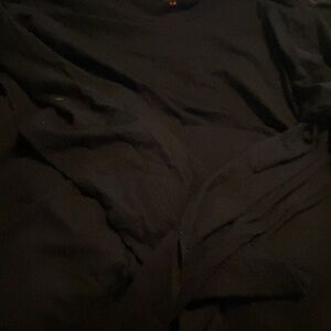 Chic Black Long Sleeved Shirt